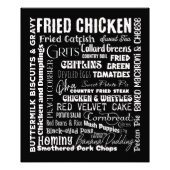 Impression Photo Aliments du Sud (Devant)