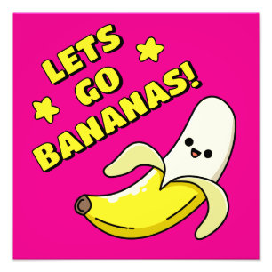 Impression Photo Allons Bananes !