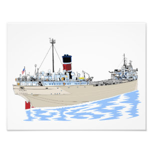 Impression Photo Alpena, cargo des Grands Lacs