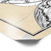 Impression Photo Alphabet ésotérique de Jakob Böhme (Coin)