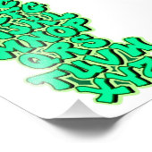 Impression Photo Alphabet Green (Coin)