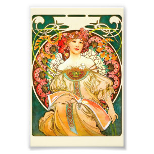 Impression Photo Alphonse Mucha Art Nouveau Daydream