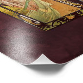 Impression Photo Alphonse Mucha, Le Temps du Jour (Coin)