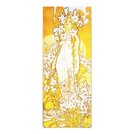 Impression Photo Alphonse Mucha Lily Imprimer (Devant)
