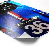 Impression Photo Alpine A470-Gibson 24 Heures du Mans 2018 (Coin)