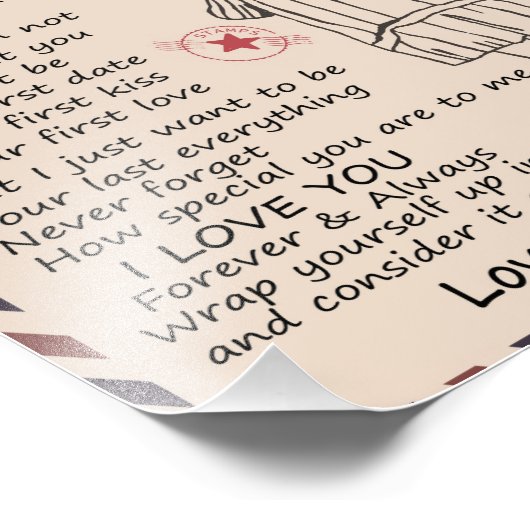 Impression Photo Amateurs de femmes | À Ma Femme Je T'Aime Amour Ma (Coin)