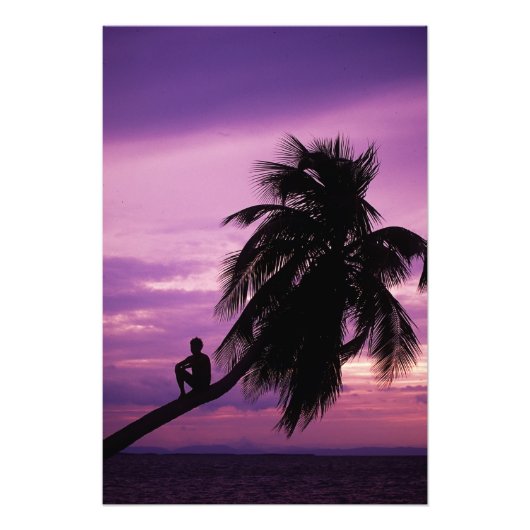 Impression Photo Ambergris Caye, Belize, Amérique Centrale. (Devant)