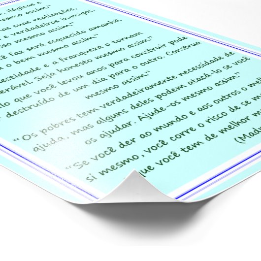 Impression Photo Ame-as mesmo assim. (Coin)