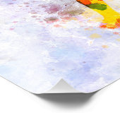 Impression Photo american football player man scoring touchdown (Coin)