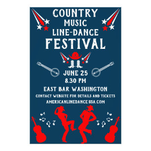 Impression Photo American Line Dancing Festival Et Fête