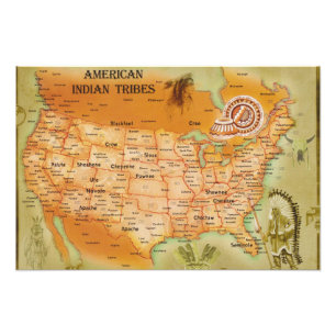 Impression Photo Amérindien