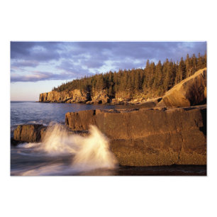Impression Photo Amérique du Nord, États-Unis, ME, La côte rocheuse