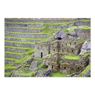 Impression Photo Amériques, Pérou, Machu PIcchu. L'ancien 2