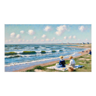 Impression Photo Amies sur la Côte