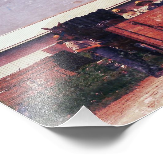 Impression Photo Amish Boy Waves (Coin)