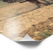 Impression Photo Amish Pays simples gens dans l'agriculture avec (Coin)