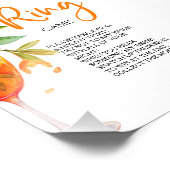 Impression Photo Amour au premier Spritz Anneaux de chasse d'anneau (Coin)