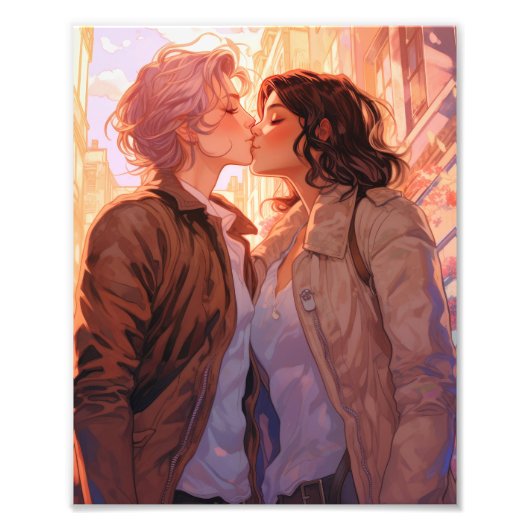 Impression Photo Amour Couple Amour Romantique (Devant)