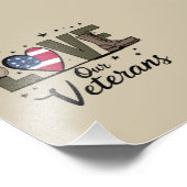 Impression Photo Amour Notre Jour des anciens combattants Fier Jour (Coin)