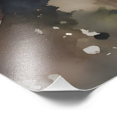 Impression Photo Amsterdam aquarelle (Coin)