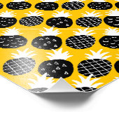 Impression Photo Ananas noir (Coin)