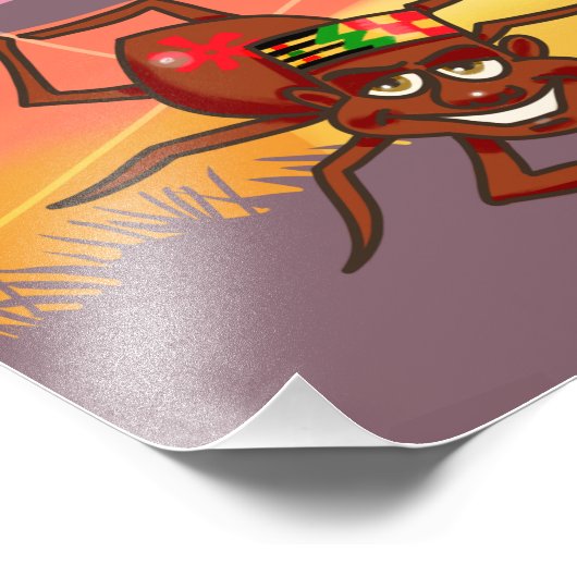 Impression Photo Anansi le conteur (Coin)