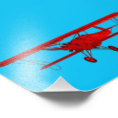 Impression Photo Ancien avion (Coin)