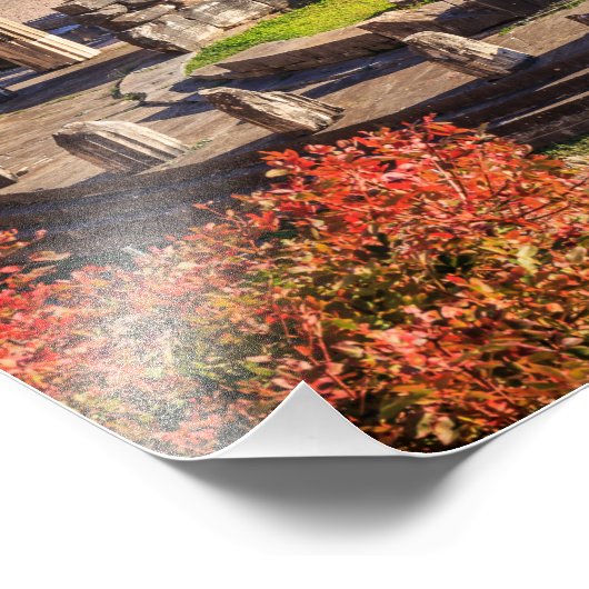 Impression Photo Ancien Delphes, Grèce (Coin)