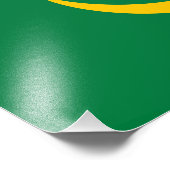 Impression Photo Ancien drapeau mauritanien (Coin)