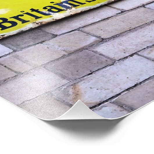 IMPRESSION PHOTO ANCIENNE ANGLETERRE (Coin)