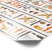 Impression Photo ancient egypt hieroglyphes pattern background hist (Coin)