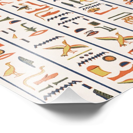 Impression Photo ancient egypt hieroglyphes pattern background hist (Coin)