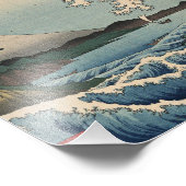 Impression Photo Ando Hiroshige - Sea at Satta dans la province du (Coin)