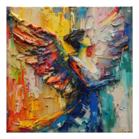 Ange Gardien Abstrait