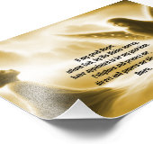 Impression Photo Ange gardien avec prière (Coin)