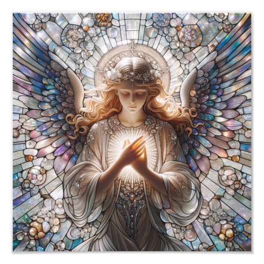 Impression Photo Angel de lumière (Devant)