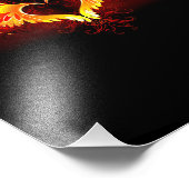 Impression Photo Angel Fire Heart with Wings (Coin)