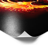 Impression Photo Angel Fire Heart with Wings (Coin)