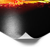 Impression Photo Angel Fire Heart with Wings (Coin)