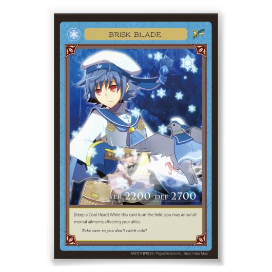 Impression Photo Anghel world photo-Brisk Blade (Devant)