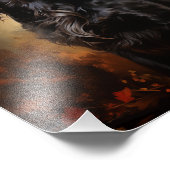 Impression Photo Anglais Cocker Spaniel (Coin)