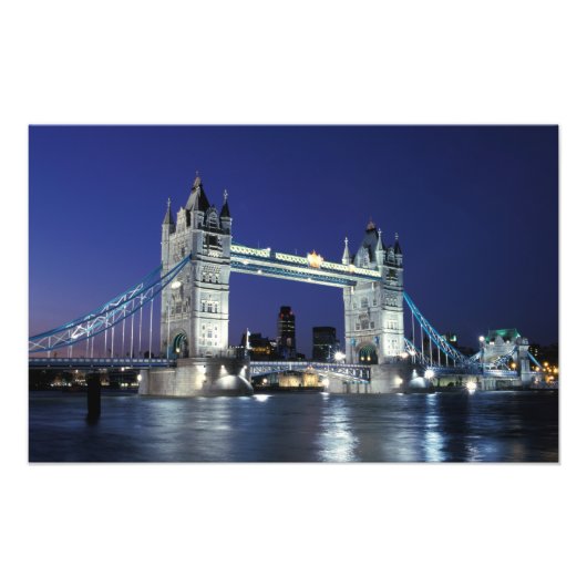 Impression Photo Angleterre, Londres, Tower Bridge 3 (Devant)