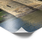 Impression Photo Angleterre, Sussex, Château de Bodiam. (Coin)