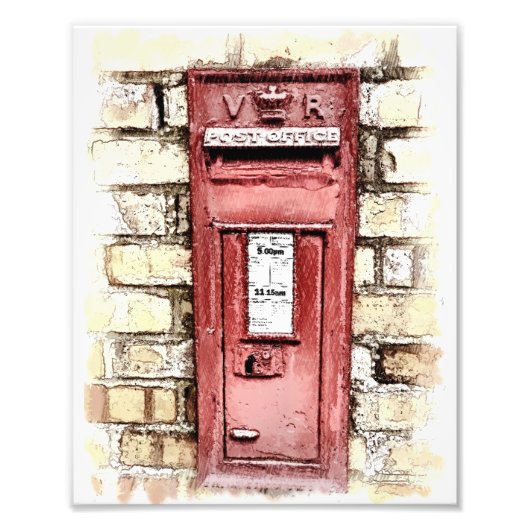 IMPRESSION PHOTO ANGLETERRE VICTORIENNE (Devant)