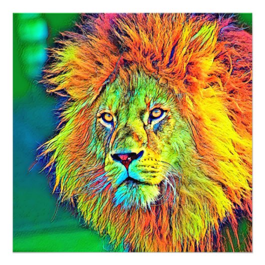 Impression Photo AnimalColor_Lion_009_by_JAMColors (Devant)