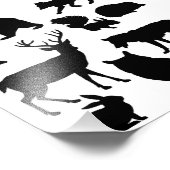 Impression Photo Animaux De La Forêt, Faune (Coin)