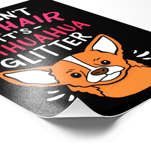 Impression Photo Animaux Toile Mur Art Chihuahua Chig (Coin)