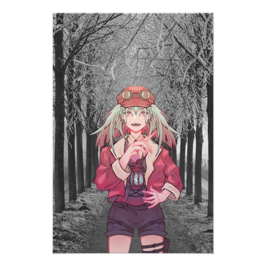 Impression Photo Anime, V Tuber, Vibre Road (Devant)