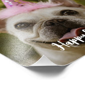 Impression Photo Anniversaire personnalisé de chien de compagnie (Coin)