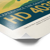 Impression Photo Annonce de voyage Sci-Fi, Planet HD 40307g (Coin)